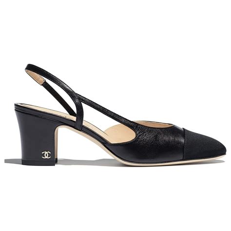 chaussure chanel femme slingback|chanel slingbacks.